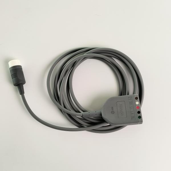 PHILIP Original Efficia 3/5 ECG Trunk Cable, AAMI/IEC. REF: 989803160641