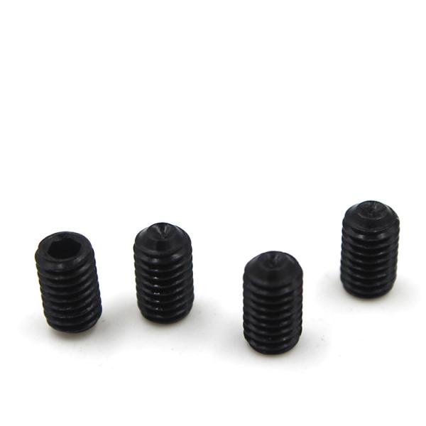 3mm-100mm Cup Point Alloy Steel HEX Socket Set Black Oxide Polish Zinc Plated Screws