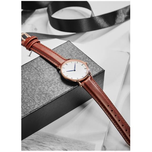 316L Stainless Steel Back Japan Quartz Watch Simple Design