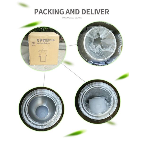 10L Rose Essential Oil Extracting Machine with Water Steam Distillation Apparatus and Small Capacity