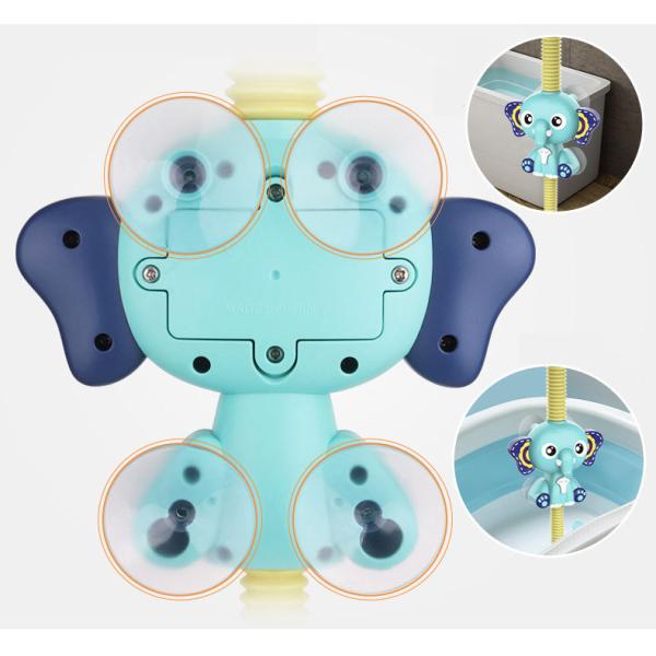 Make Bath Time More Exciting with DUCK Baby Bath Shower Head Spout Rinser Trunk Knobs