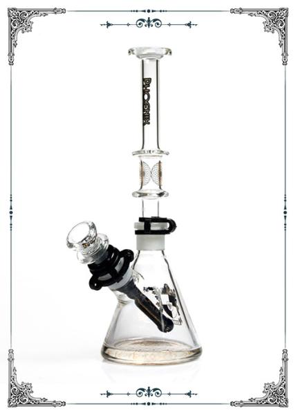 PHOENIX STAR 7mm Beaker Bong Glass Water Bubbler Hookahs Smoking Heady
