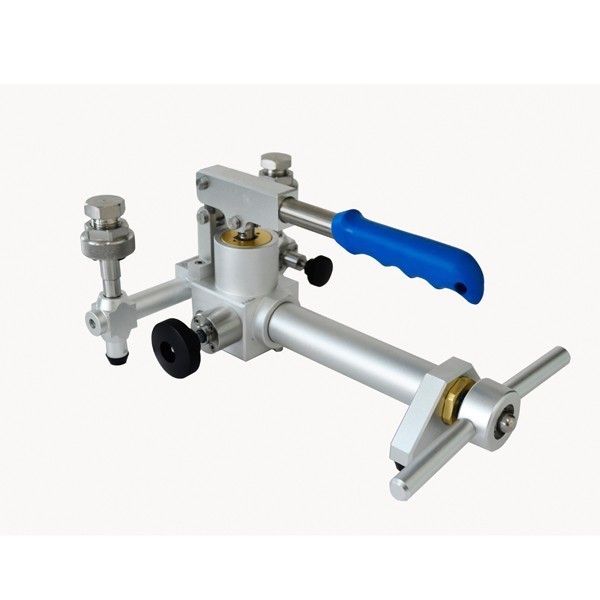 Stainless steel HS703 pneumatic pressure gauge comparator with adjustable resolution