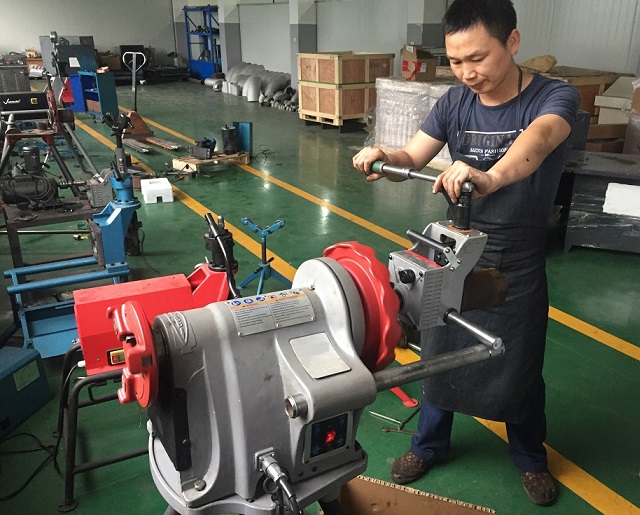 Manual Portable On Site Pipe Grooving Machine 3/4