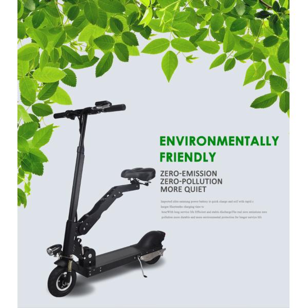 Portable Folding Electric Scooter For Adult / Folding Seat Motorized Electric Scooter