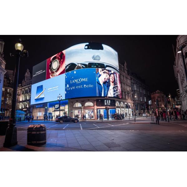 Легкая установка Наружные арендные светодиодные экраны с высотой 6,67 мм и продолжительностью службы 100000 часов