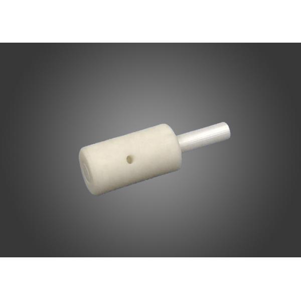 Porous refractory alumina inclined ceramic filter tube 95% 99% al2o3 alumina tube ceramic with one hole