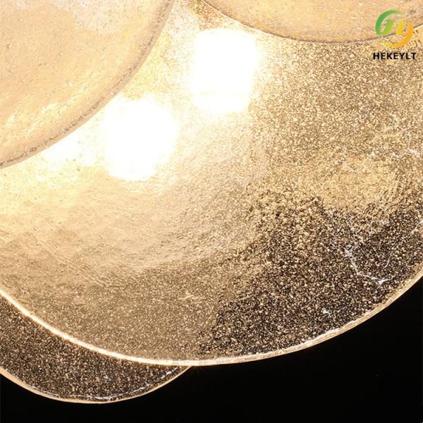 Living Room Bedroom Glass Chandelier Nordic Postmodern Light Luxury