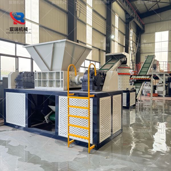 Waste Appliance Shredder Dual-Shaft Scrap Metal Shredder Scrap Iron Crushing and Sorting Production Line