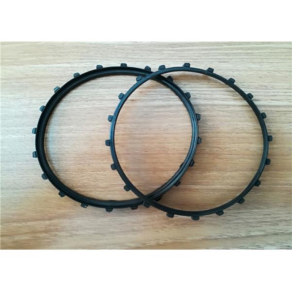 Waterproof Round Rubber Silicone Rings Custom Design Black Sealing Gasket