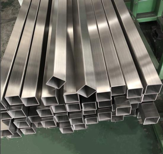 304 Exhaust Stainless Steel Tube Pipe Round Square Rectangle