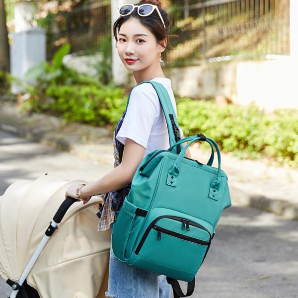 Factory Directory Cheap Mummy Baby Nappy Bag Large Capacity Women Travel Backpack Diaper Bag for Baby