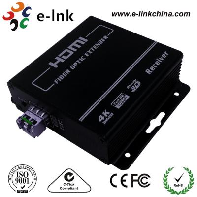 Conector HDMI sobre o prolongamento da fibra ótica, Hdmi do LC ao conversor do prolongamento Cat5/Cat6