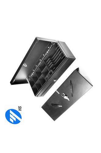 Steel Construction Flip Top Cash Drawer , Usb Cash Register Drawer