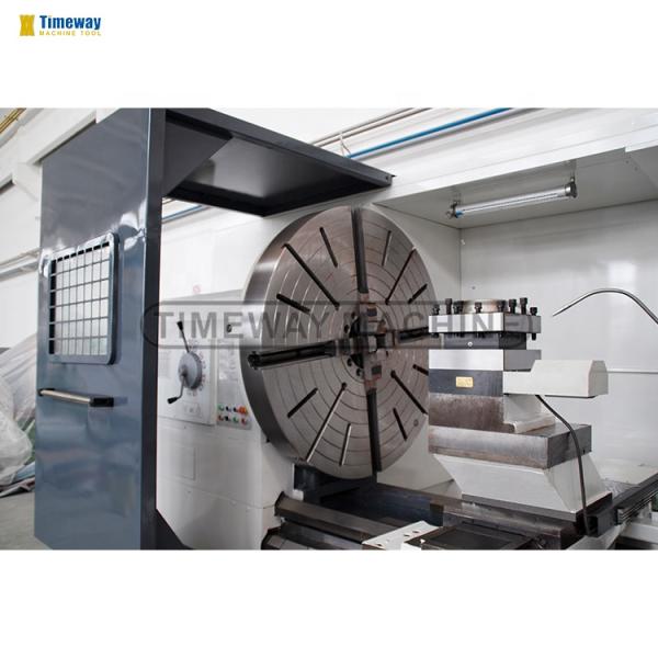 Sell Big Swing Horizontal Flat Bed CNC Turning Lathe Machine with Metric 140 Taper Hole