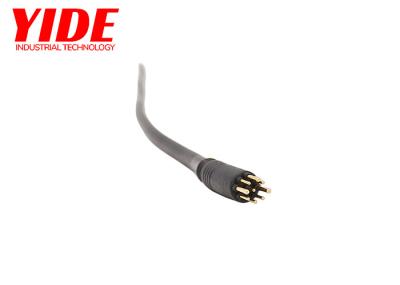 conector circular reto do fio do cabo do soquete da tomada masculina da série 3+6pin