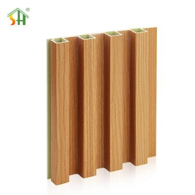 Wood Facade Co-Extrusion Wpc Exterior Wall Cladding Wpc Great Wall Panels Decorative Wood Plastic Composite Wall Board
