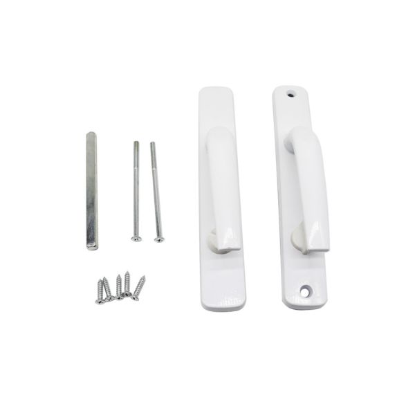 Plastic Steel Door Opening Transmission Handle Lockable