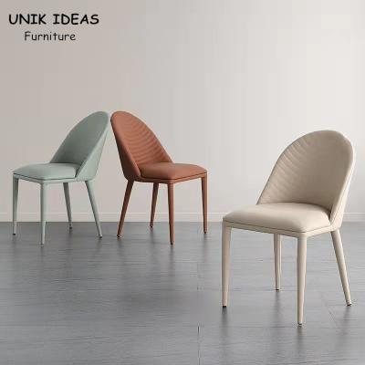 A sala de jantar europeia do estilo da altura de Grey Nordic Dining Chair 49cm Seat ajusta-se