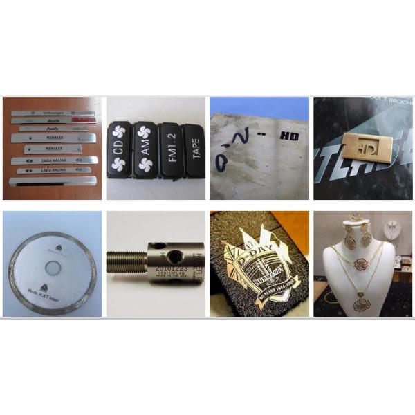 машина маркировки лазера волокна 20в 30в портативная для металла/пластмассы, размера 110*110мм