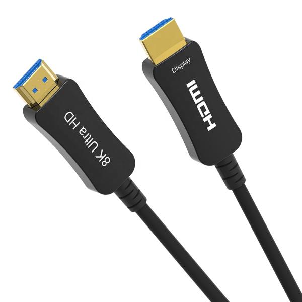 3D Audio Video UHD HDMI AOC Cable Zinc Alloy HDMI 2.1 8K 60hz Cable