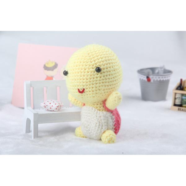 Knitted Wool Toy Material Package Stuffed Plush, Wool Crafts Handmade Crochet, Doll DIY, Crocheted Toy