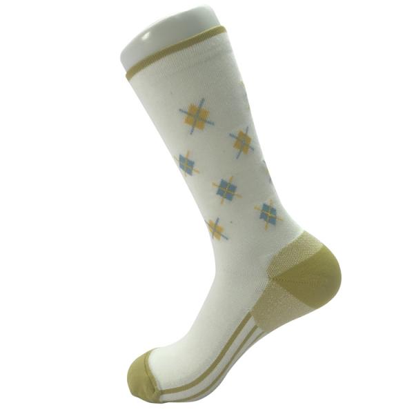 Breathable Regular Style Compression Sports Socks for Running Knitted and Anti Slip
