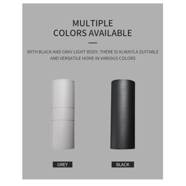 Double Head Shell E27 Outdoor Wall Lamp LED Waterproof Modern Simple 6w