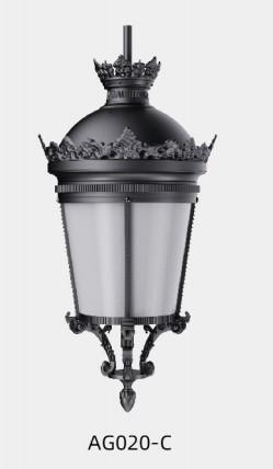 IP66 Alumínio 40W-100W Classical Outdoor Light AC90-305V Lentes Ópticas Crown Lights para ruas principais e áreas residenciais