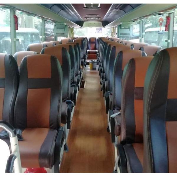Diesel Fuel Used Passenger Bus , YUTONG 57 Seats Second Hand Buses And Coaches