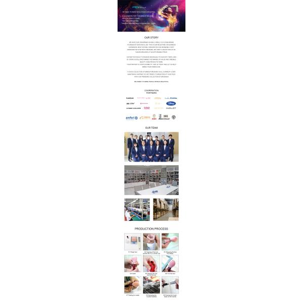 набор подарка щетки макияжа сумки OEM 5pcs двойной бортовой поли