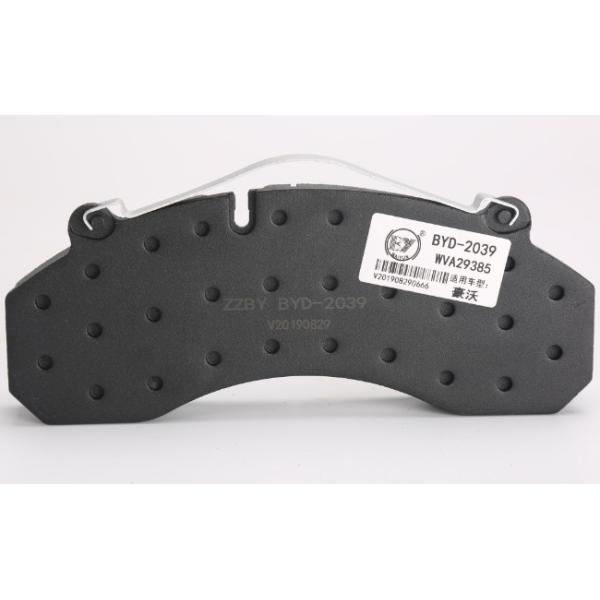 Eco Disc Braking Pads Material Semi Metallic For All Kinds Heavy Truck