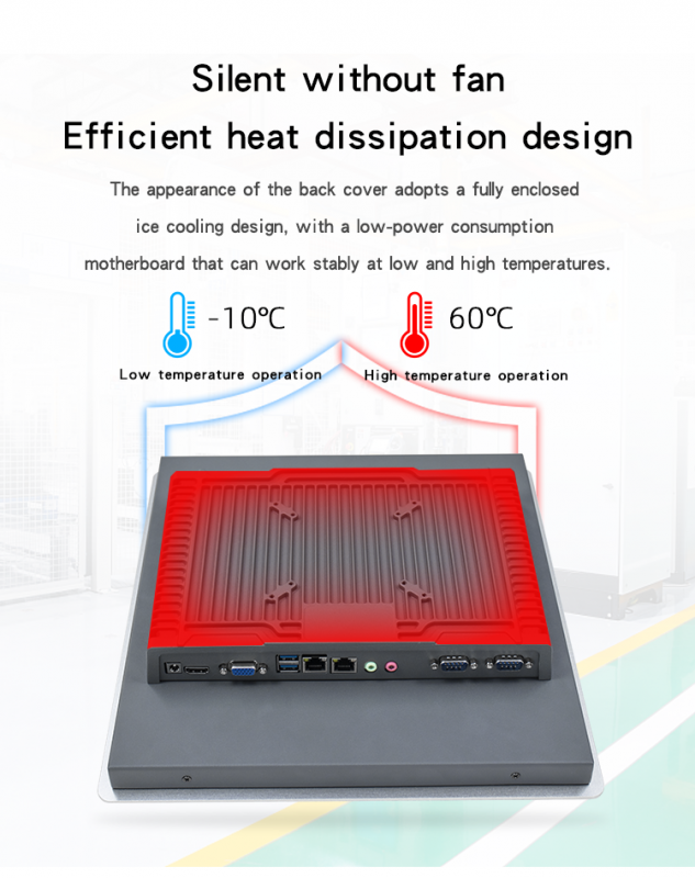 12.1 Inch Wall Mountable Self-service Kiosk with 10 Point Capacitive Touch Screen for Indoor Use