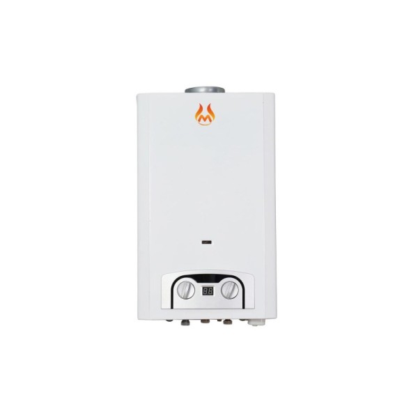 16 Liter Instant Gas Water Heater High Efficiency Copper Heat Exchanger LCD