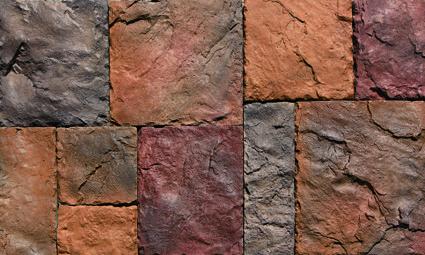 Exterior Interior Artificial Stone Panels 3D PU Polyurethane Faux Wall Veneer
