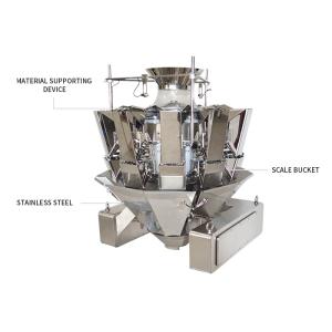 10 Heads Fully Automatic Nut Food Multi Head Combination Weigher Machine