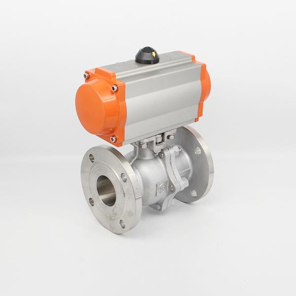 ISO 9001 Стандартный прямопроходный тип фланцевого шарового клапана для нержавеющей стали 304/316