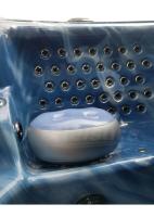 Almofada com copo da sução, almofada traseira de Seat do impulsionador dos termas dos termas do banho do apoio, sução durável confortável Seat para a banheira de hidromassagem