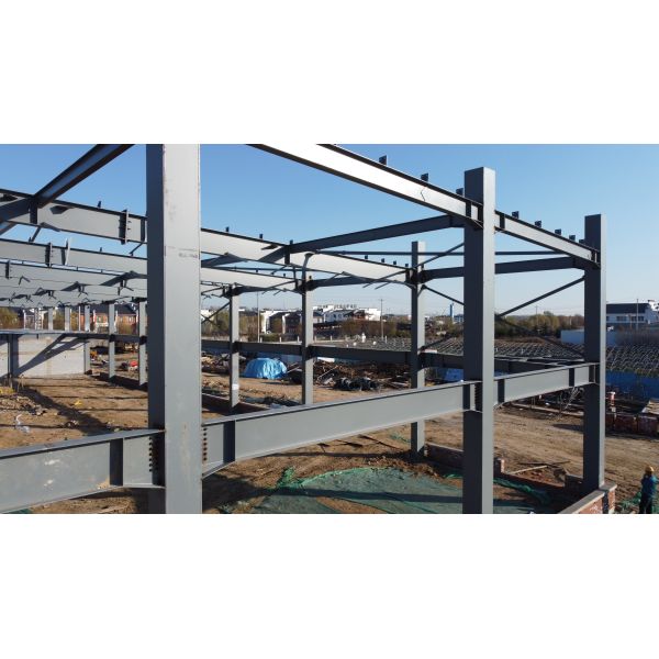 Innovative Prefabricated Steel Structure Designs Providing Support and Building Options for Large Scale Developments
