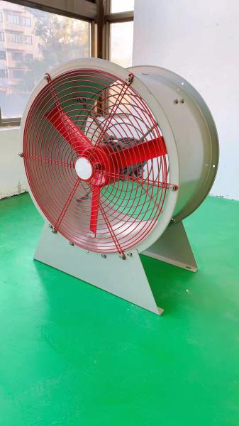 Ventilateur axial BAF antidéflagrant industriel 180-1500W IP54 pour débit d'air élevé 2273-18250 m3/min en zones dangereuses Ex Db IIB