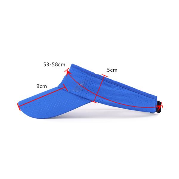 На открытом воздухе забрала Солнца гольфа женщин, регулируемый Хеадвеар забрала Солнца тенниса