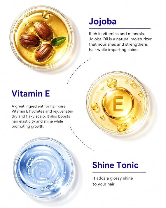OEM Hair Jojoba Shampoo And Conditioner Vitamin E For Dry Scalp Moisturizing