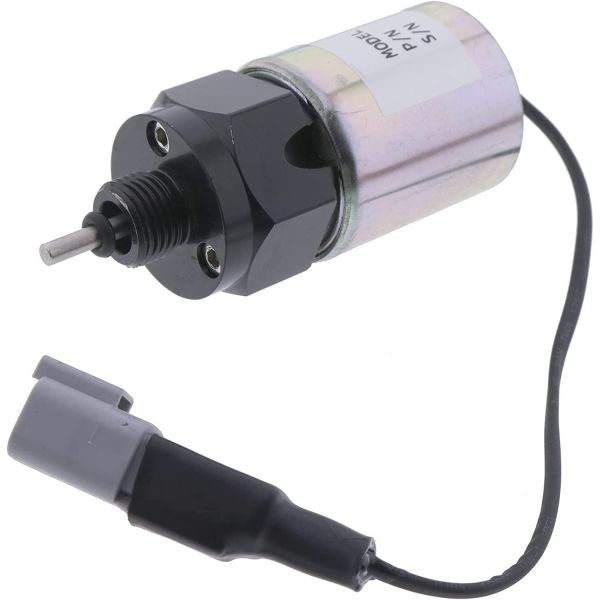 Stainless Steel 12V Throttle Solenoid U85206500 T434682 For Perkins 402 403 404