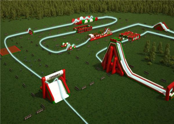 Movimento fácil dos módulos infláveis gigantes da massa do divertimento 5K conveniente para grande Palyground