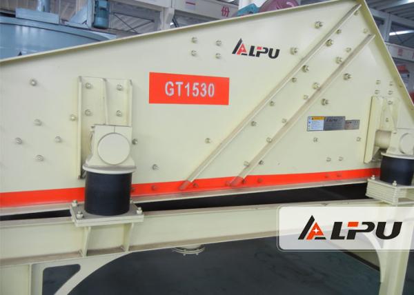 Large Capacity Sand Dewatering Vibration Screen Machine Mesh Size 0.1-2 mm