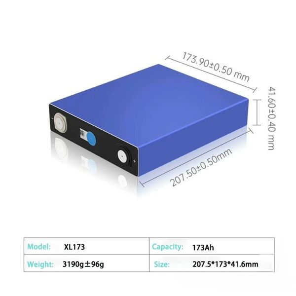 High-quality 3.2V 173Ah Lifepo4 Battery, Cylindrical Battery, 173ah Lithium-ion Battery Pack