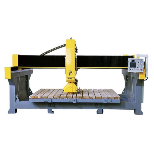 3 Axis 15 kW Bridge Stone Cutting Machine Granite Customizable CNC Machine Motor Max Cutting Length 1500mm Zeus Brand 380V/220V
