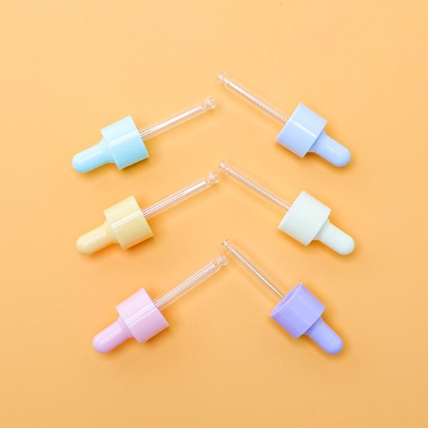 Skincare Cosmetic Essential Oil Dropper Glass Bottle Custom Color