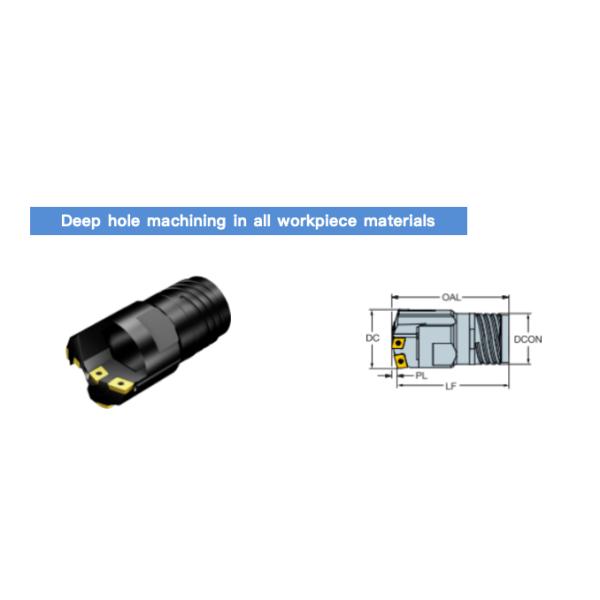 Customized BTA Drilling Cutting Tool Versatile Up To 60 HRC Hardness