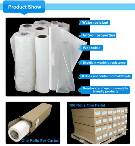 Reactive PU Hot Melt Glue Film Thermoplastic 96A Hardness 0.05mm Thickness